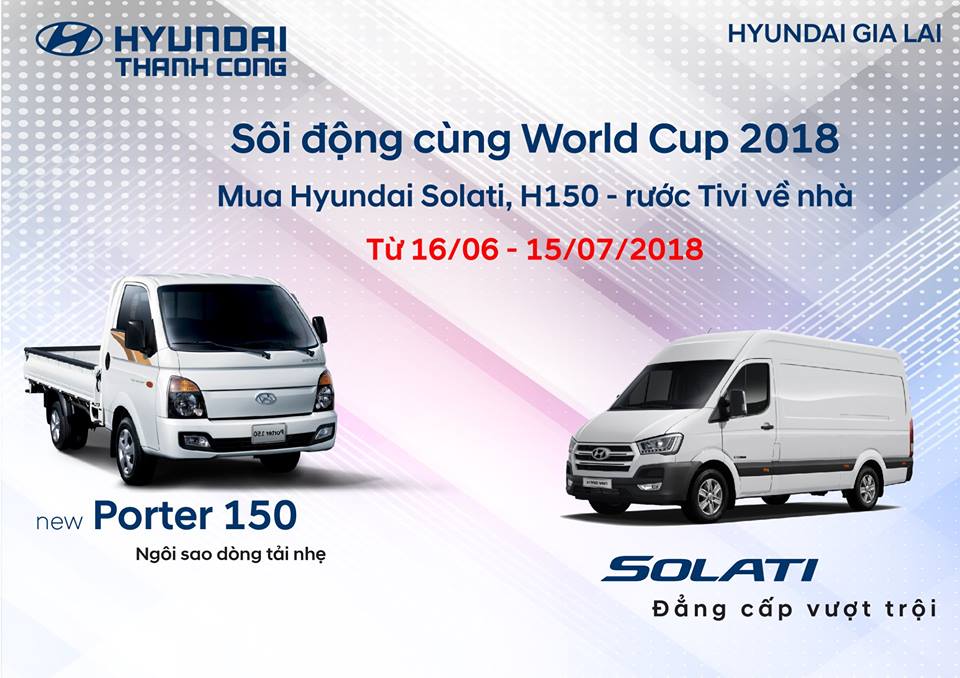 khuyễn mãi Hyundai Solati, H150 Hyundai Gia Lai