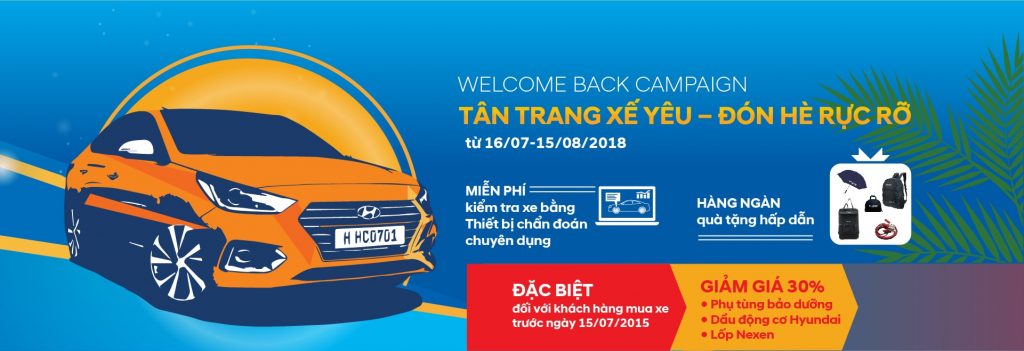Khuyến mãi dịch vụ hè tại Hyundai Gia Lai